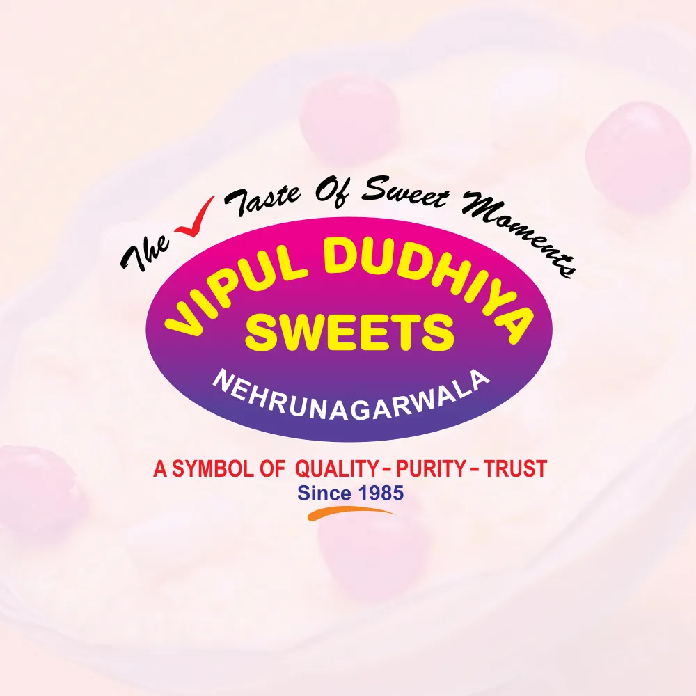 Branding Design For Vipul Dudhiya Sweets