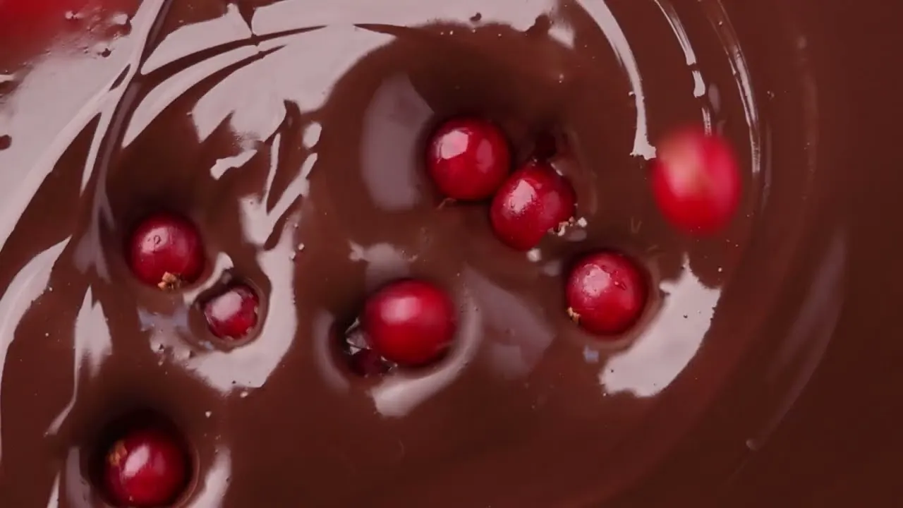 cranberry chocolate broll