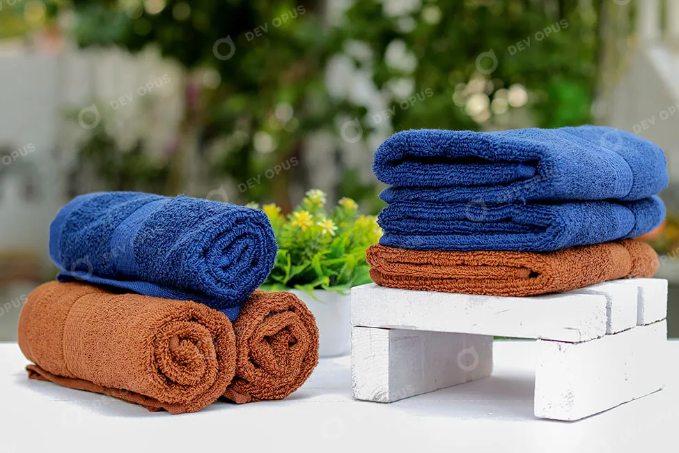 ecommerce product photography for towels
