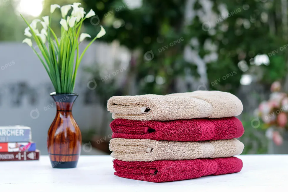 product photography for towels by dev opus